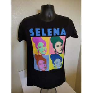 Selena Quintanilla Official Merchandise Warhol POP Art T-Shirt Women’s Small
